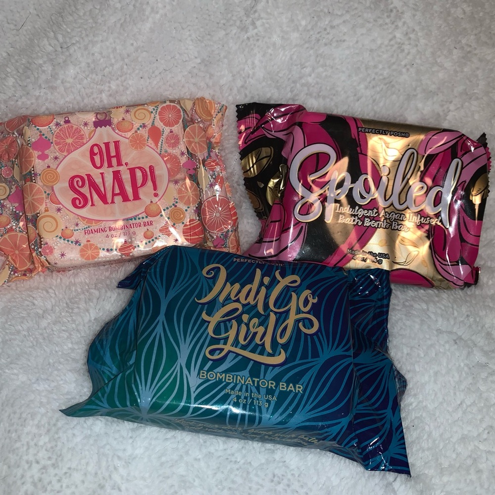 POSH bath bomb bars